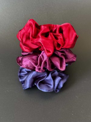 Real Silk Scrunchies