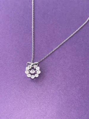 Trending Silver Bow Necklace