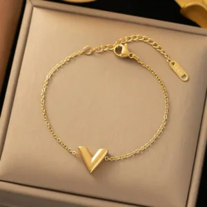 V Shaped Wraparound Bracelet