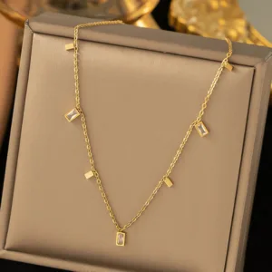 Geometric Luxury  Necklace